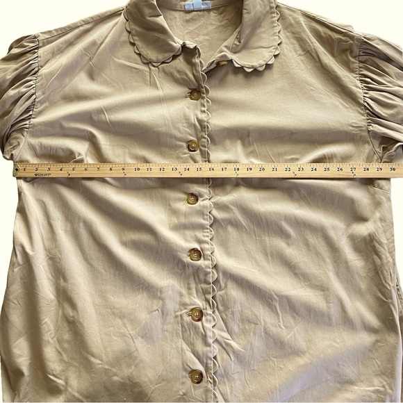 Kika Vargas X Target Charlotte Khaki Jacket Coat Size 3X NWT - Picture 8 of 9